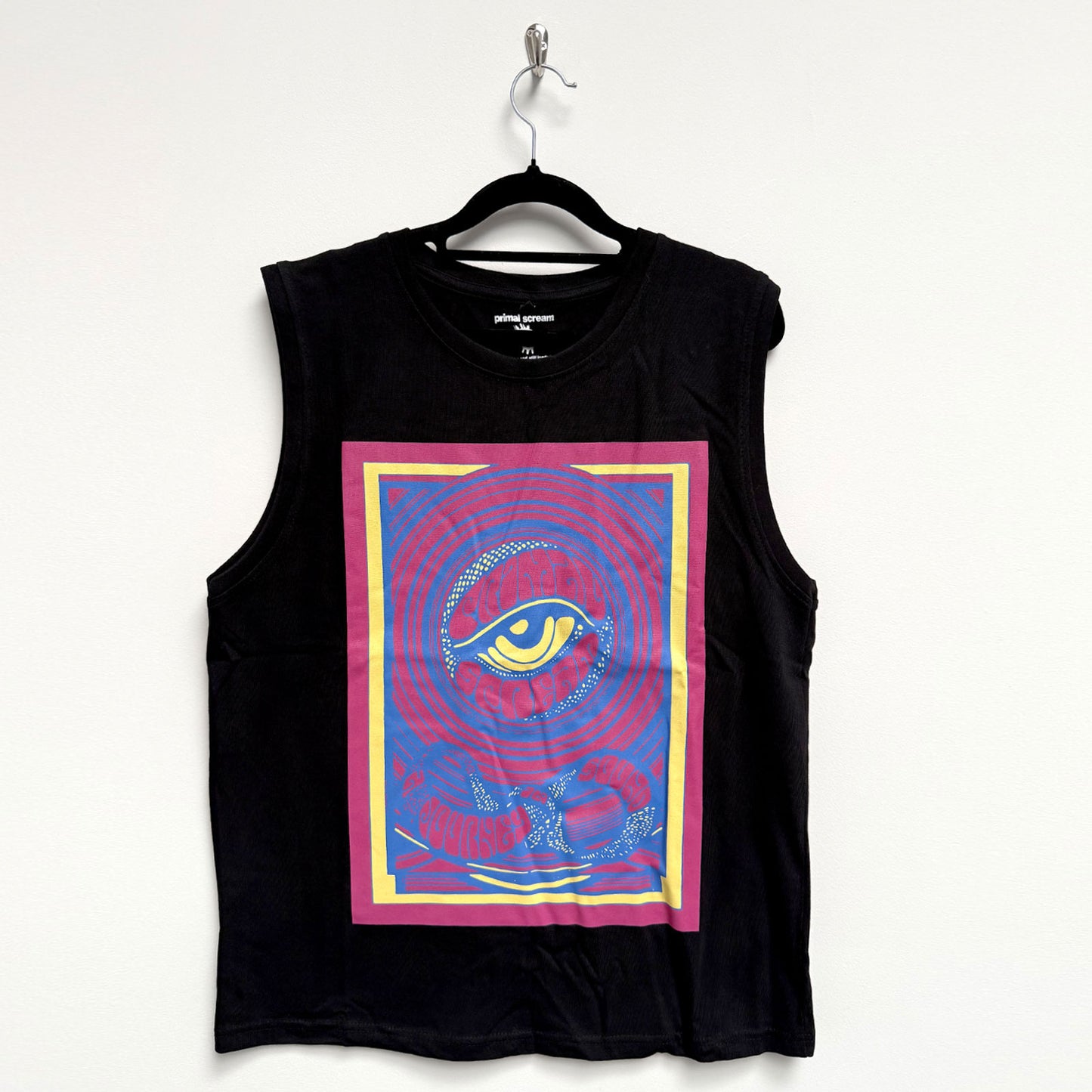 Een foto van een Primal Scream T-Shirt