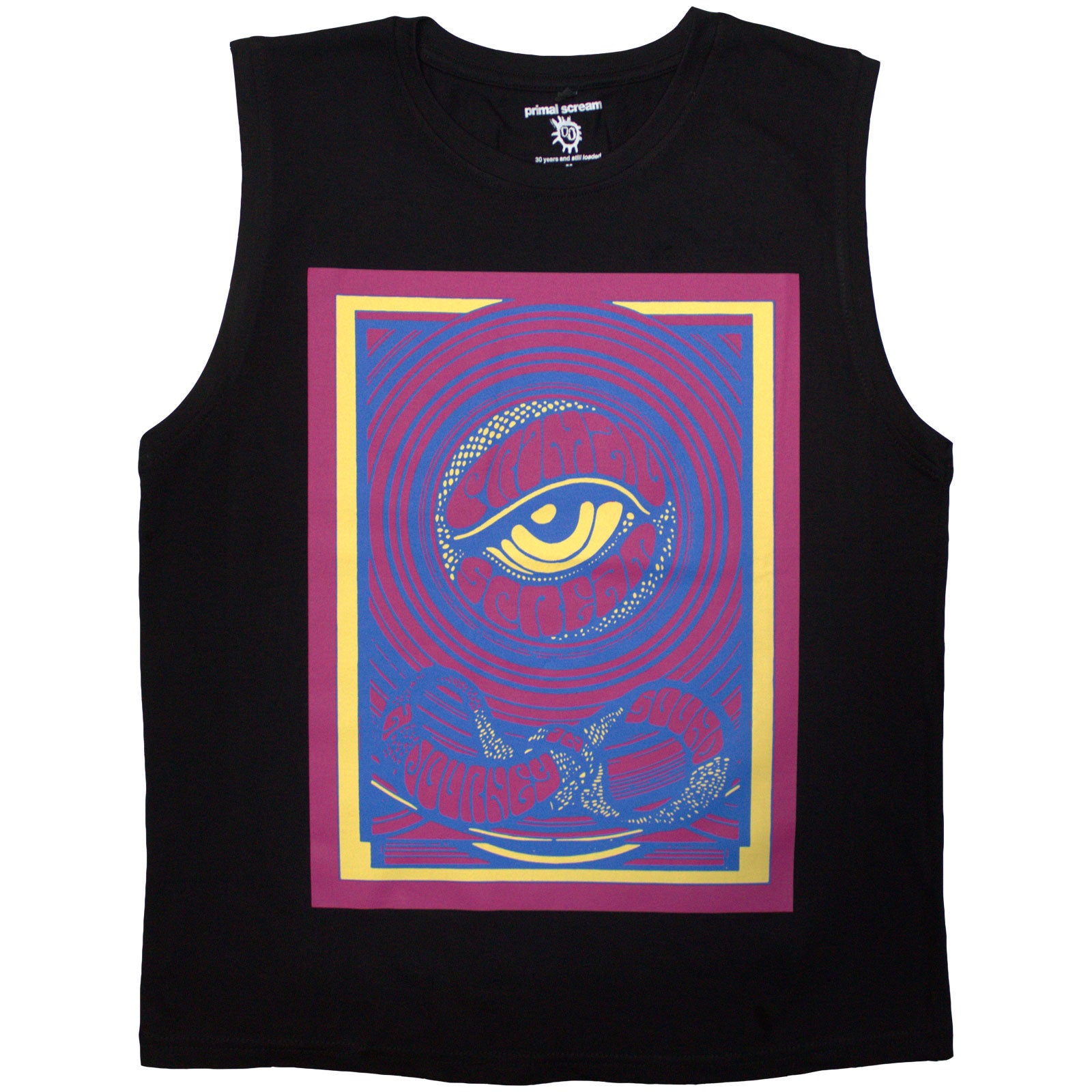 Een foto van een Primal Scream T-Shirt