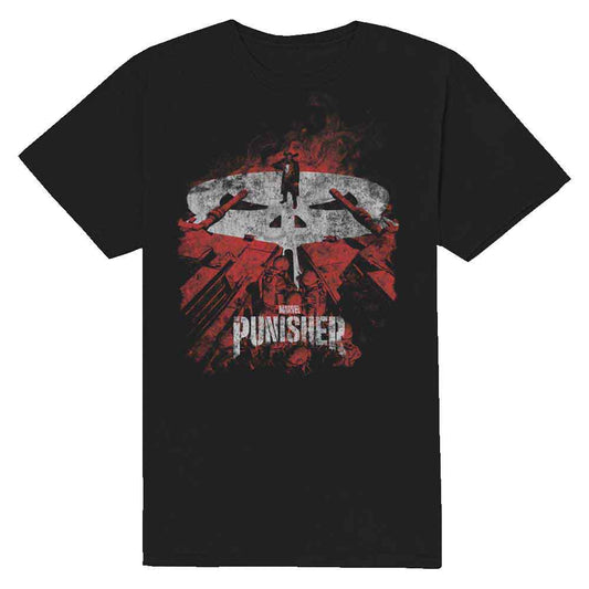 Een foto van een Marvel Comics T-Shirt