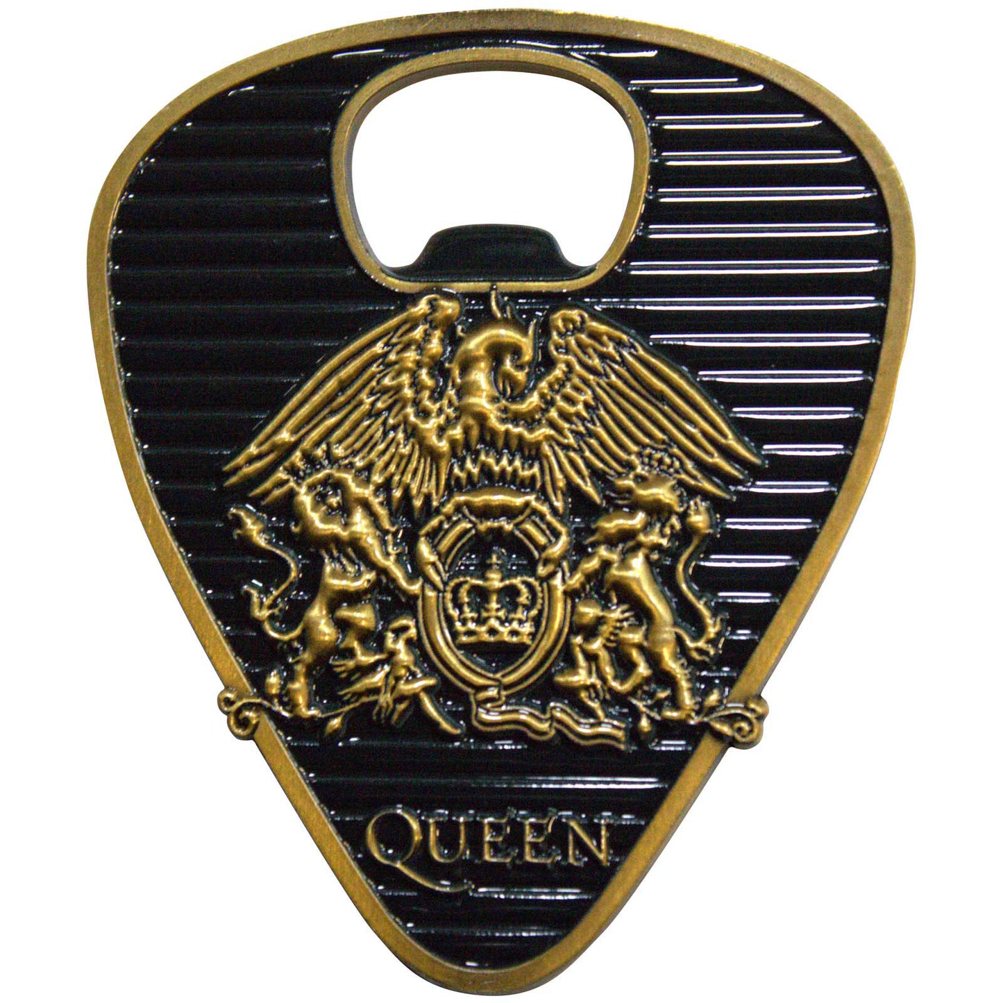 Een foto van een Queen Flesopener