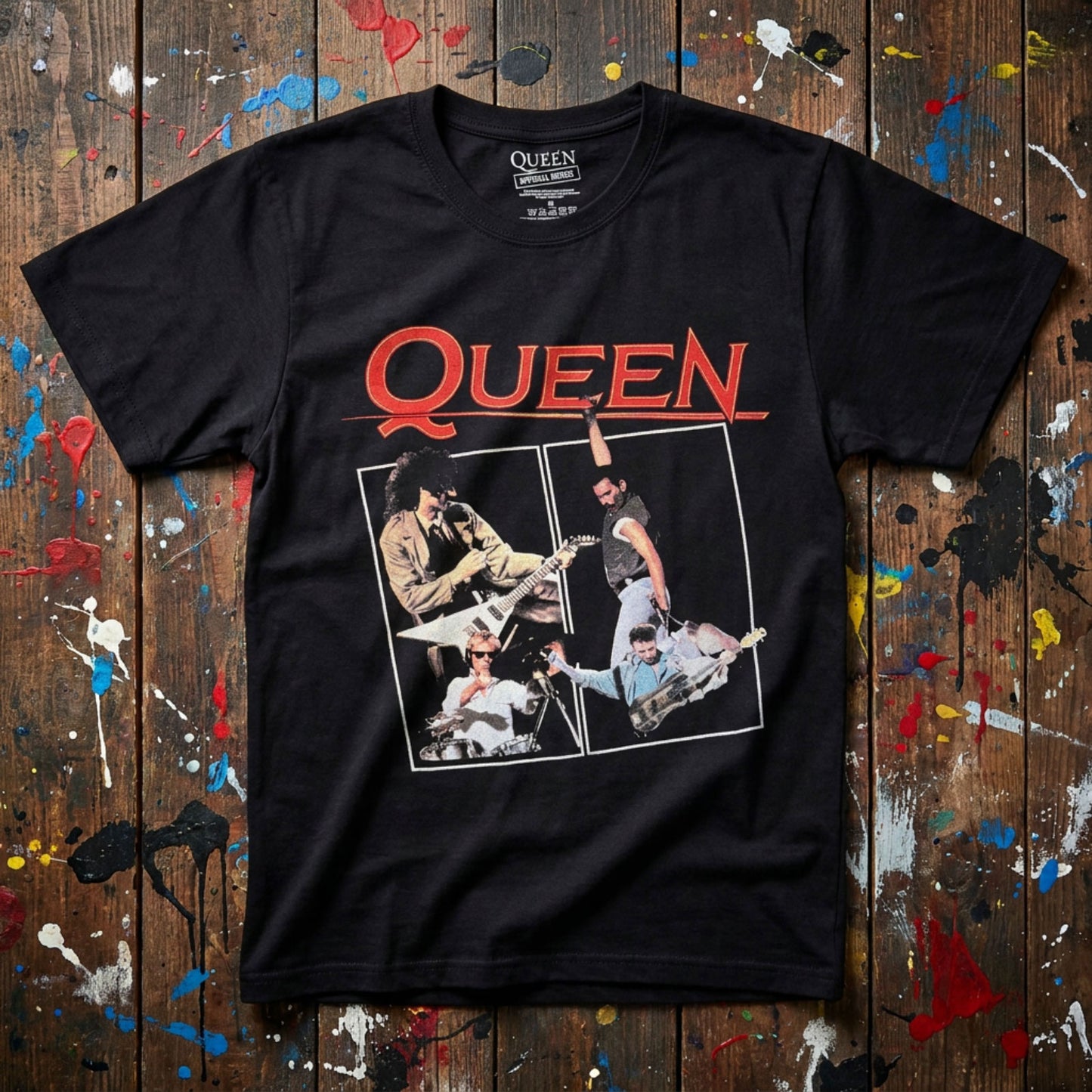 Een foto van een Queen T-Shirt