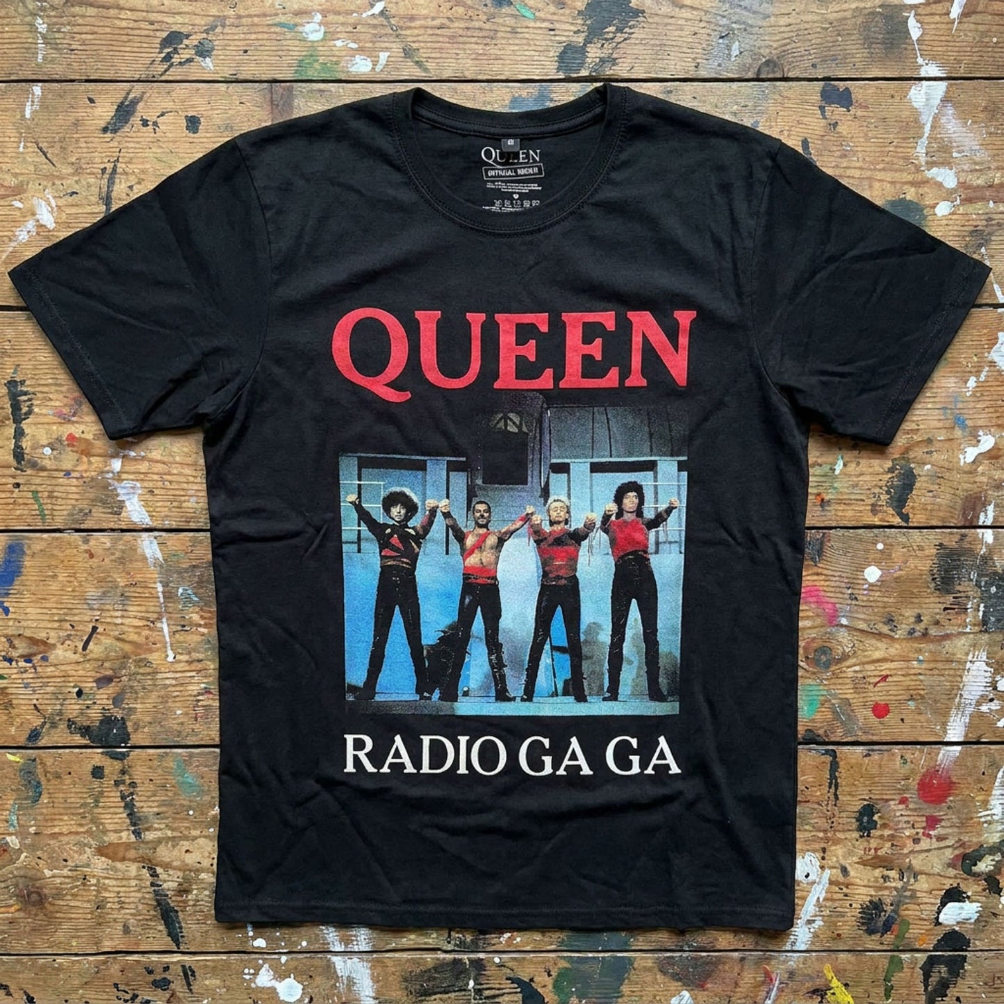 Een foto van een Queen T-Shirt