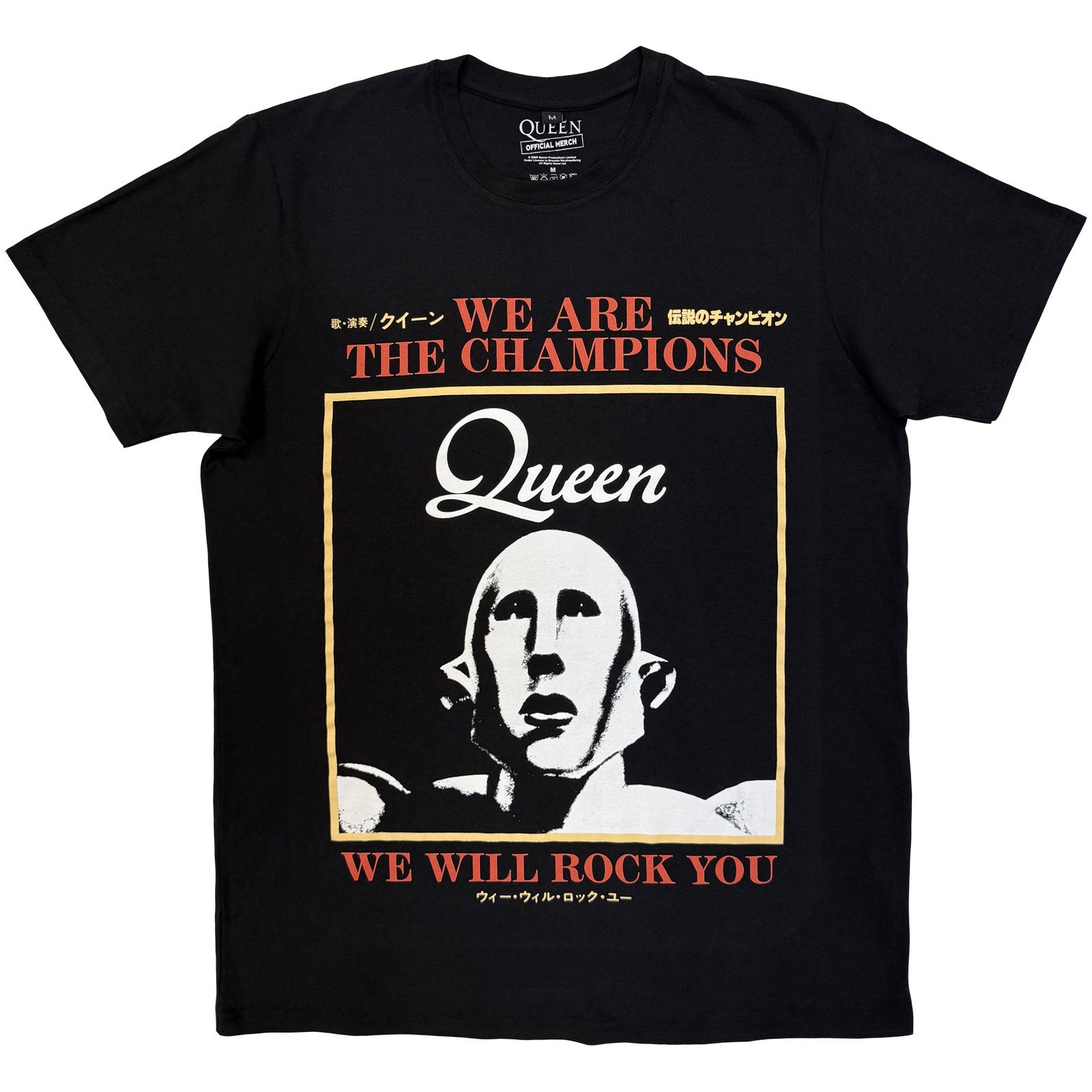 Een foto van een Queen T-Shirt