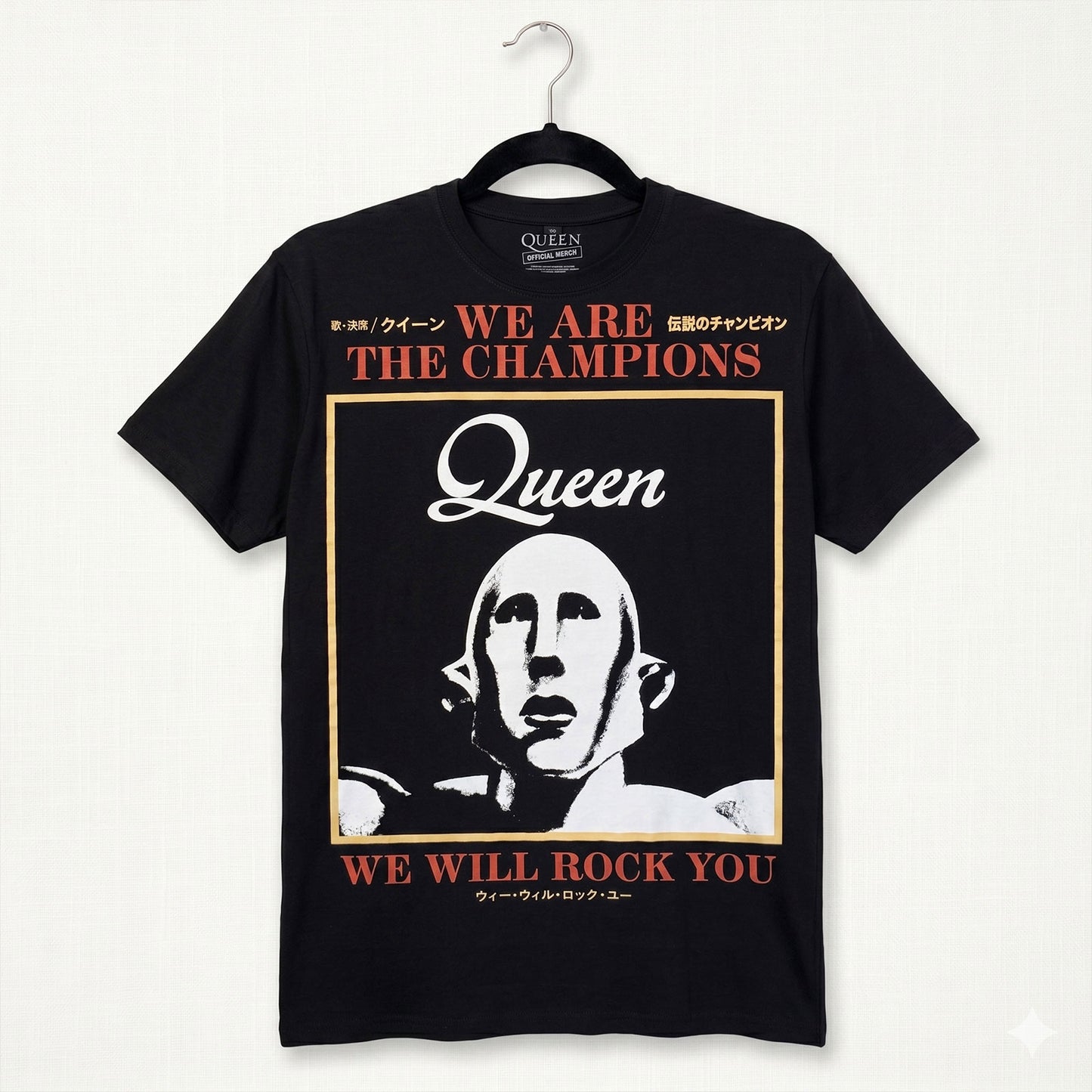 Een foto van een Queen T-Shirt