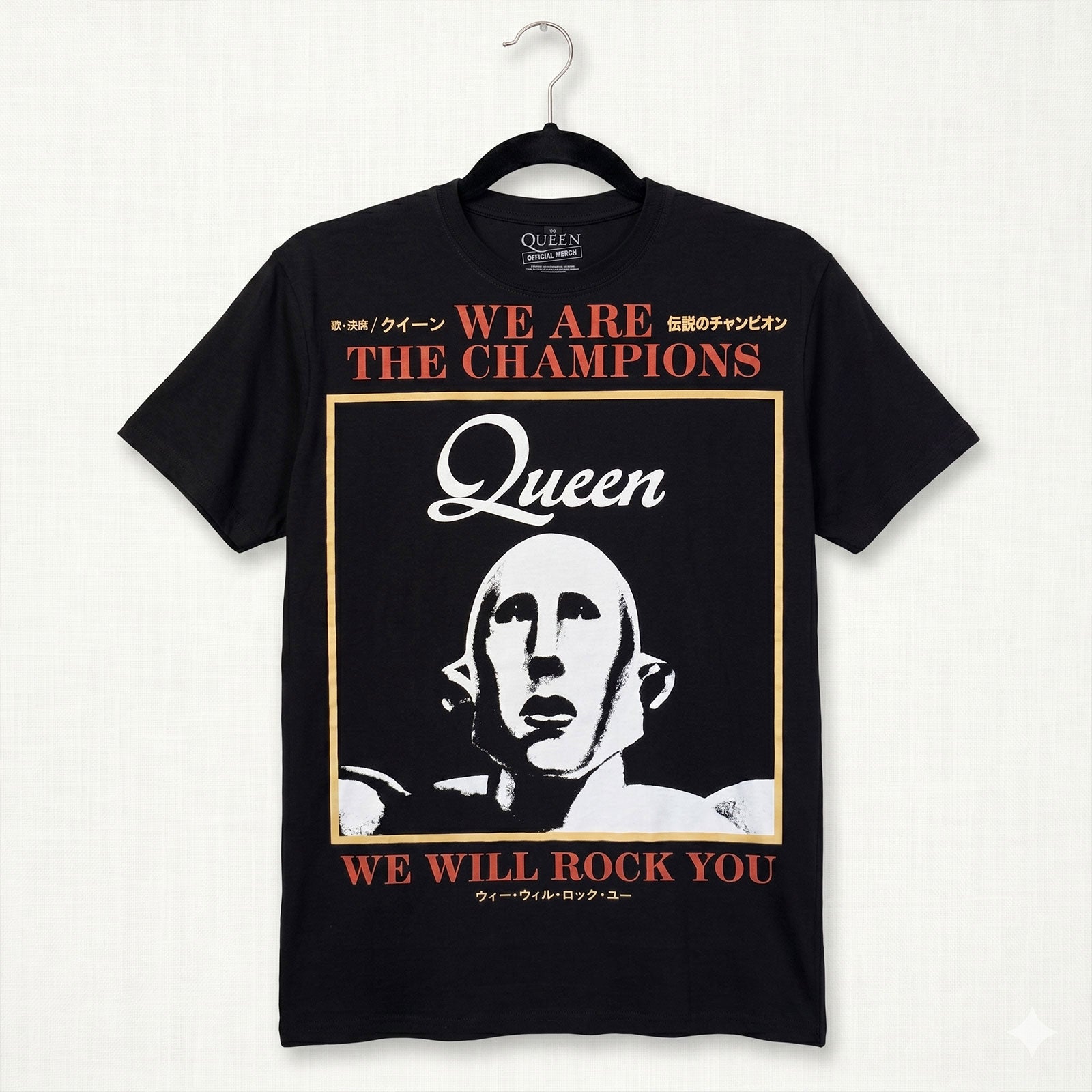 Een foto van een Queen T-Shirt