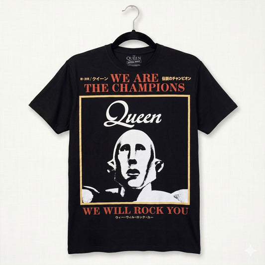Een foto van een Queen T-Shirt
