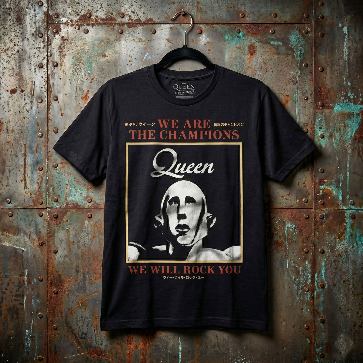 Een foto van een Queen T-Shirt