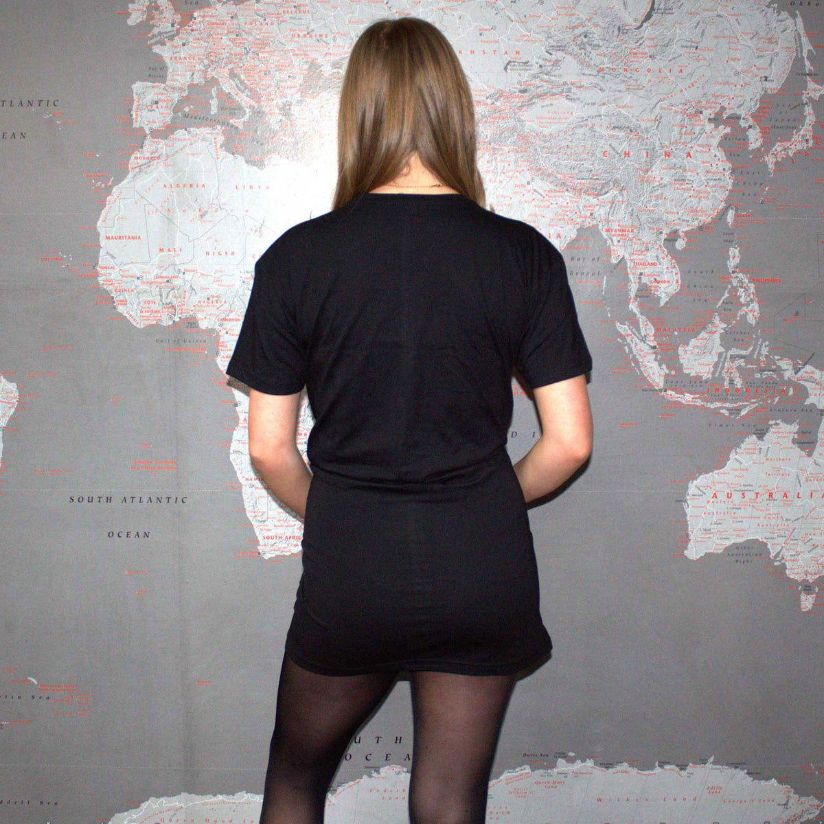 Een foto van een Queen T-Shirt Jurk