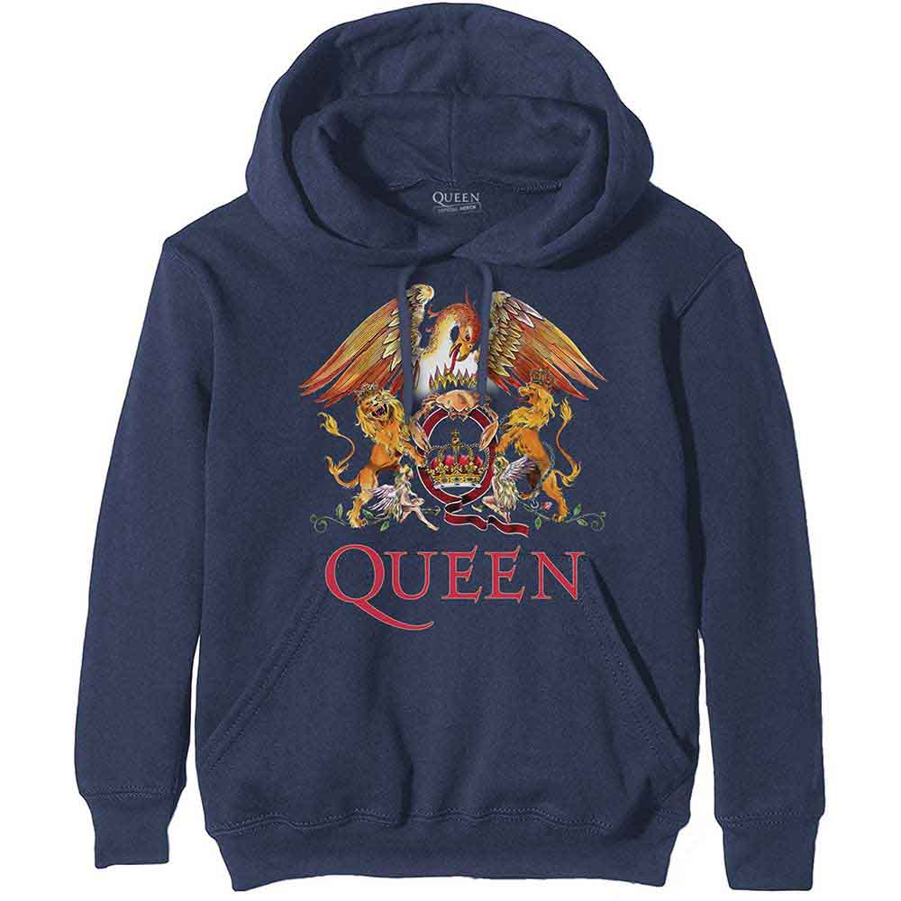 Een foto van een Queen Trui met capuchon