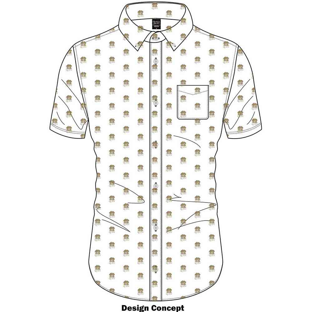 Een foto van een Queen Casual Shirt