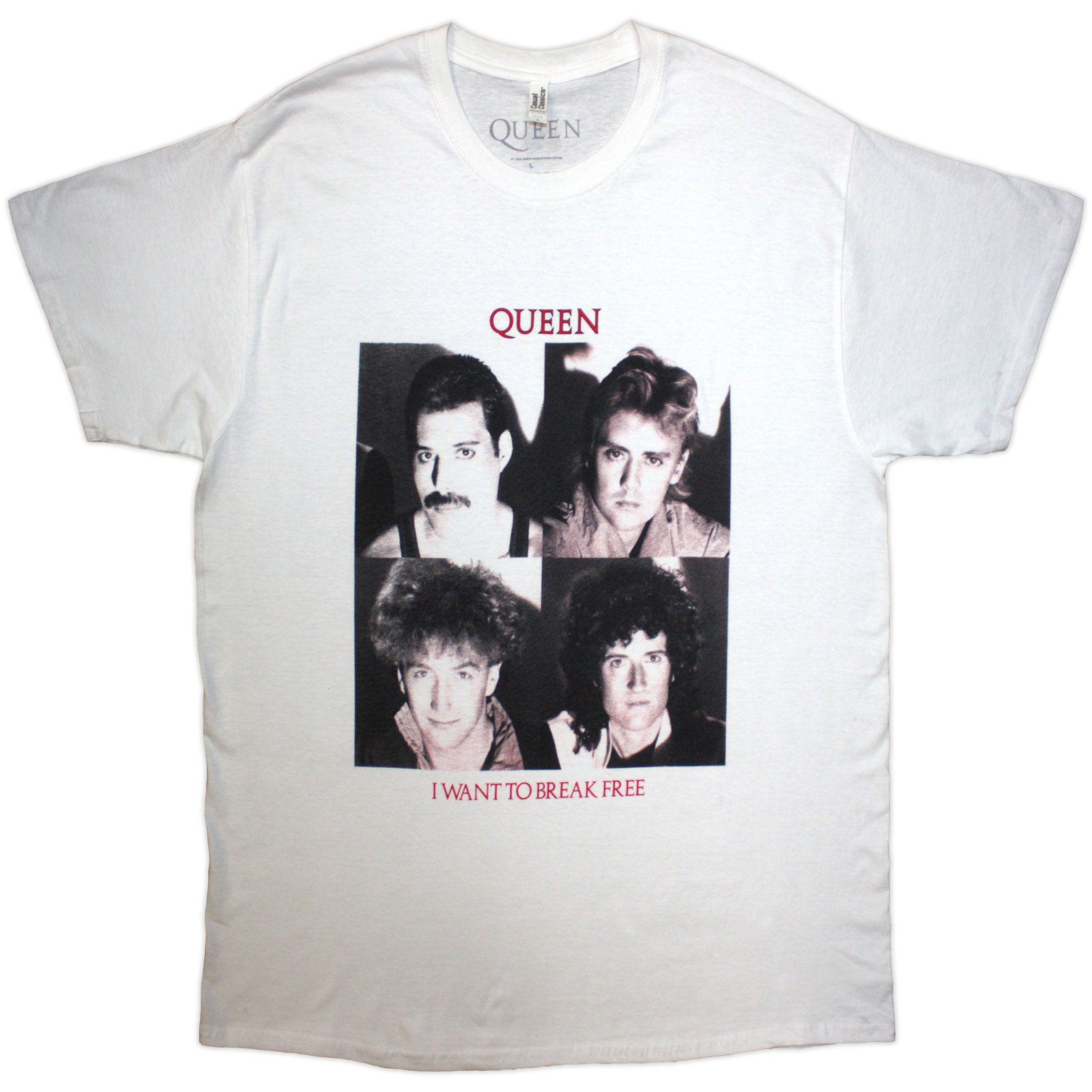 Een foto van een Queen T-Shirt