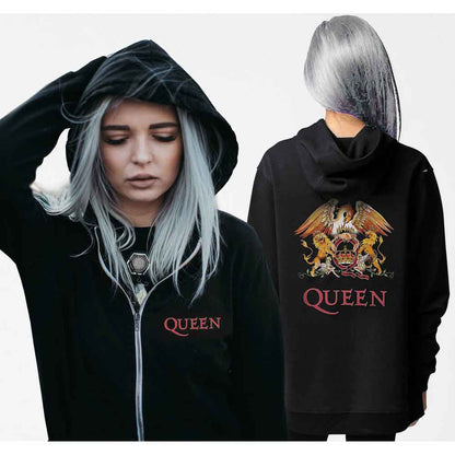 Een foto van een Queen Rits Hoodie