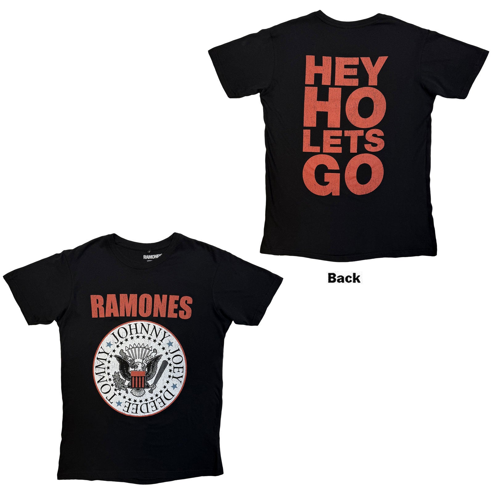 Een foto van een Ramones T-Shirt