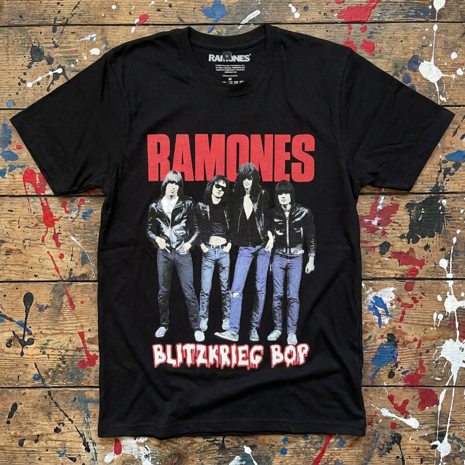 Een foto van een Ramones T-Shirt