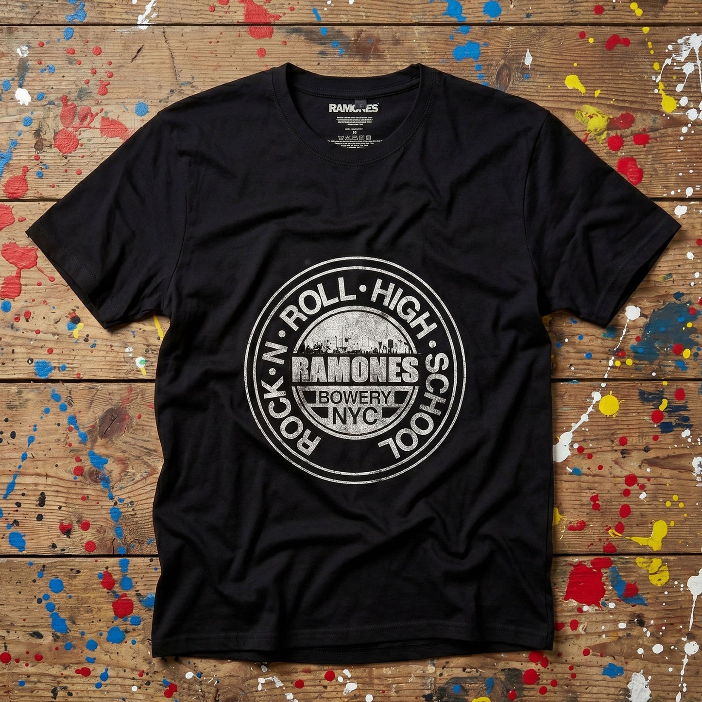 Een foto van een Ramones T-Shirt