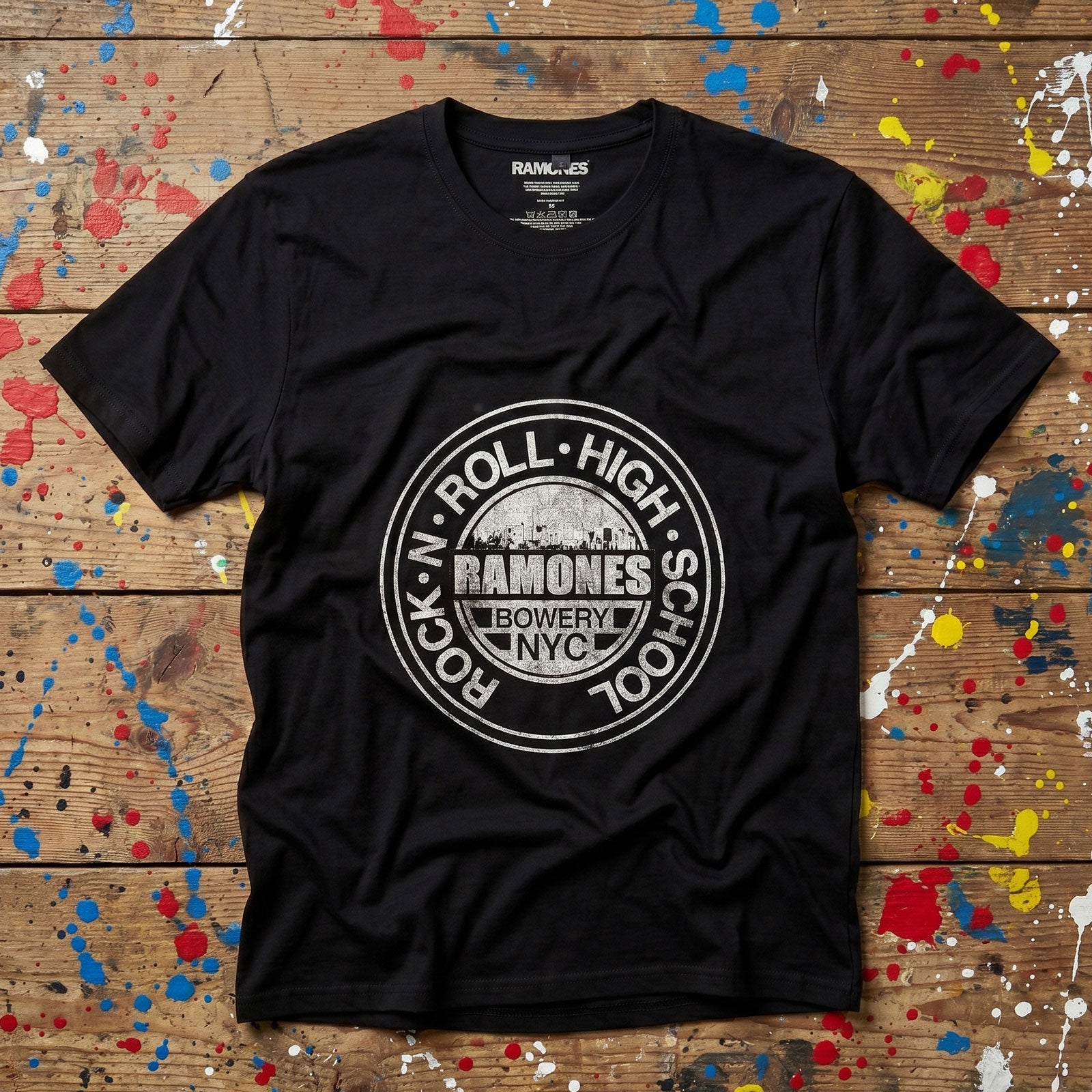 Een foto van een Ramones T-Shirt