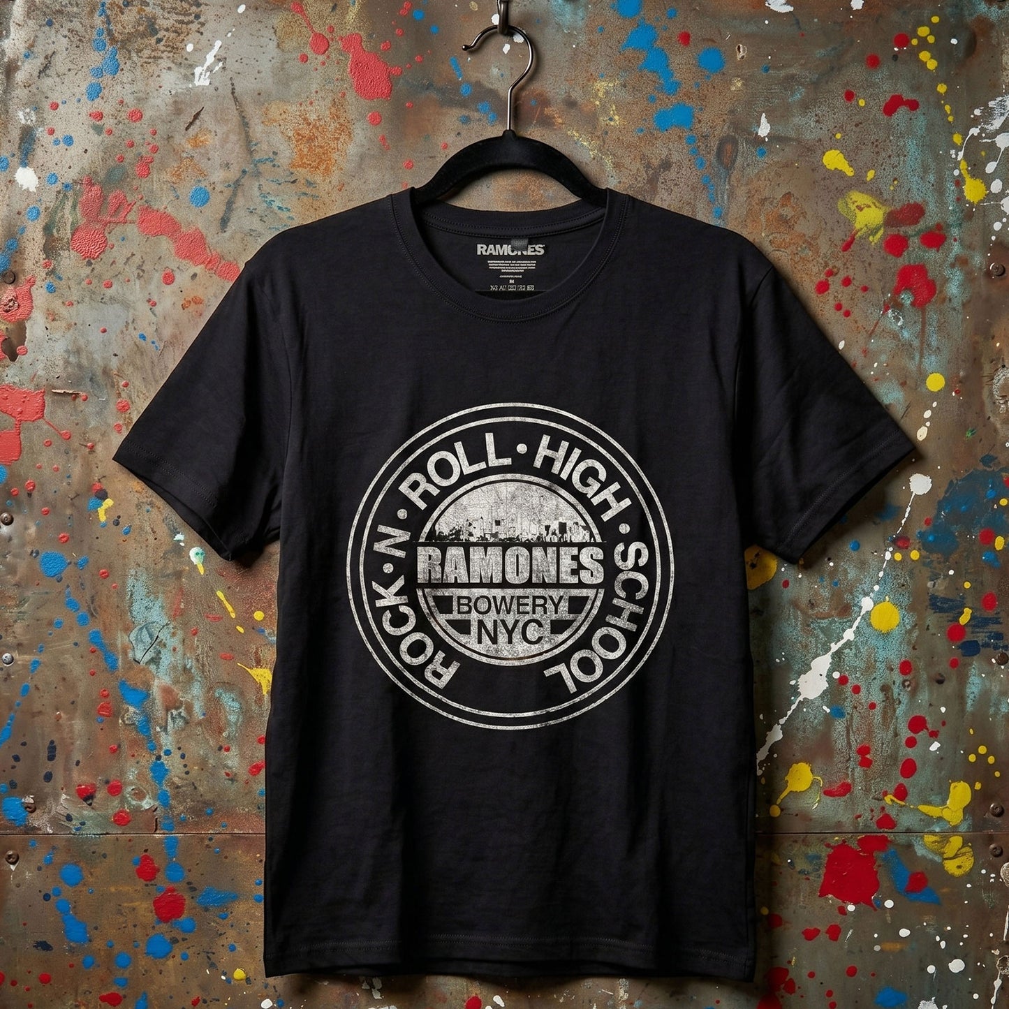 Een foto van een Ramones T-Shirt