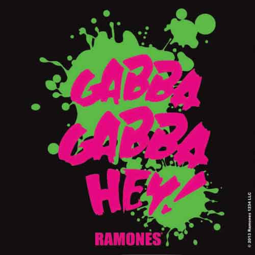Een foto van een Ramones Enkele Kurk Onderzetter