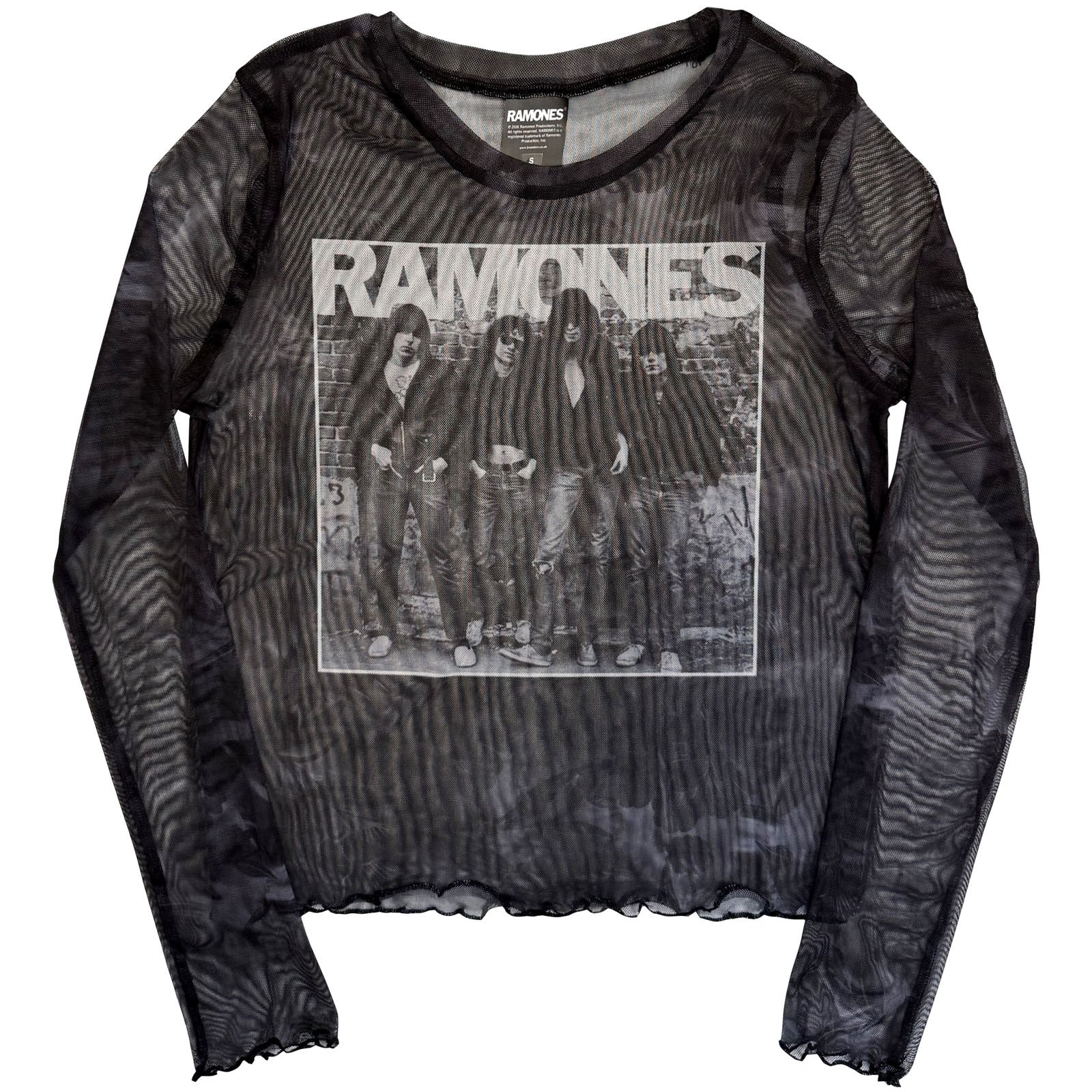 Een foto van een Ramones T-Shirt