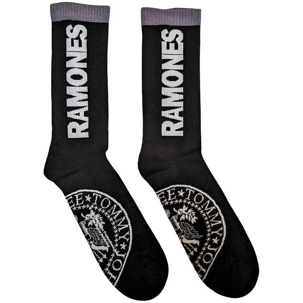 Een foto van een Ramones Sokken