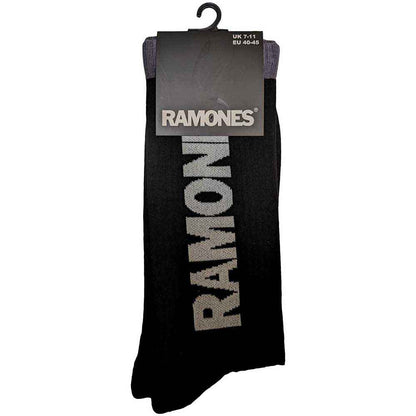 Een foto van een Ramones Enkelsokken