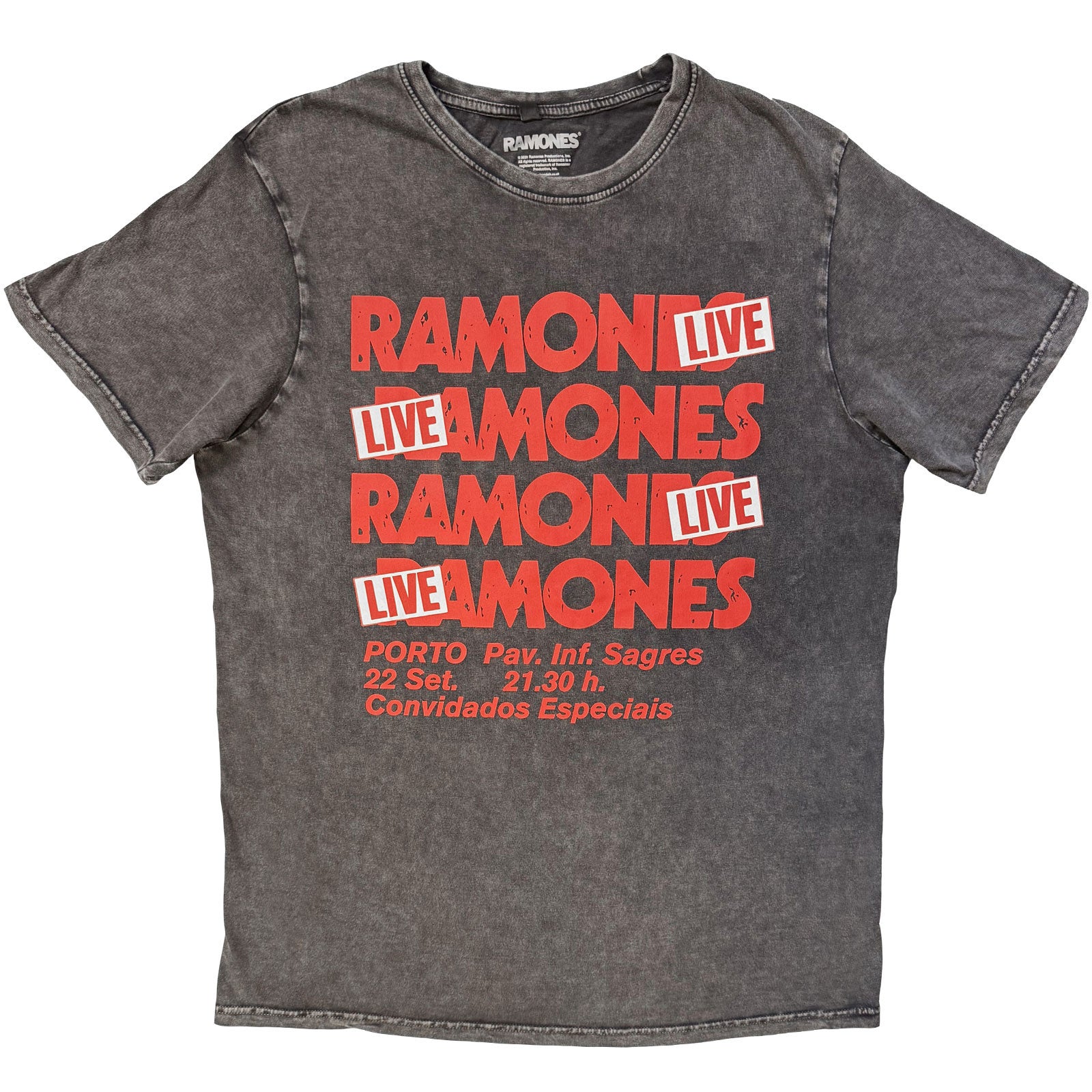 Een foto van een Ramones T-Shirt