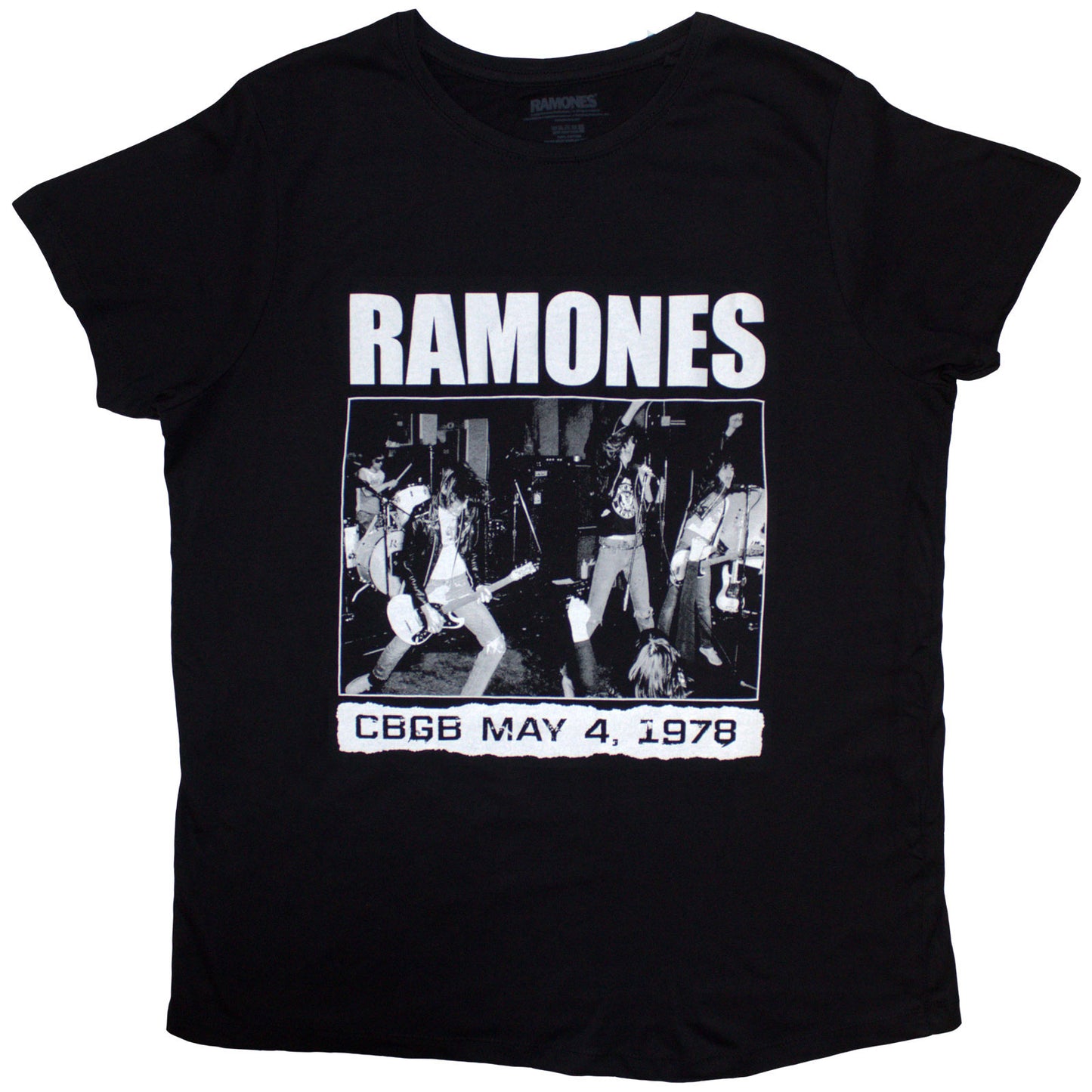Een foto van een Ramones T-Shirt