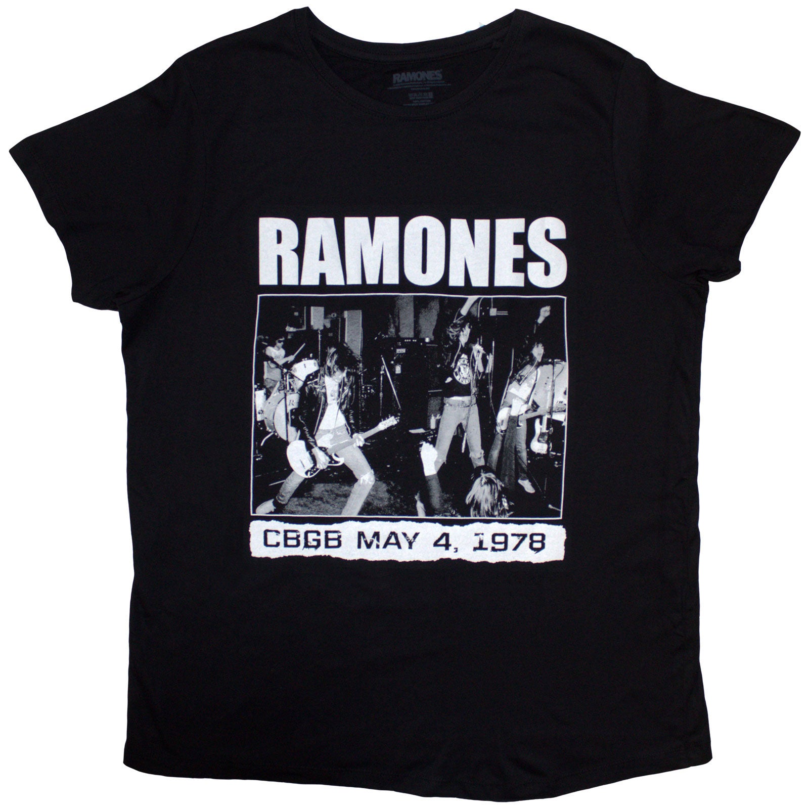 Een foto van een Ramones T-Shirt