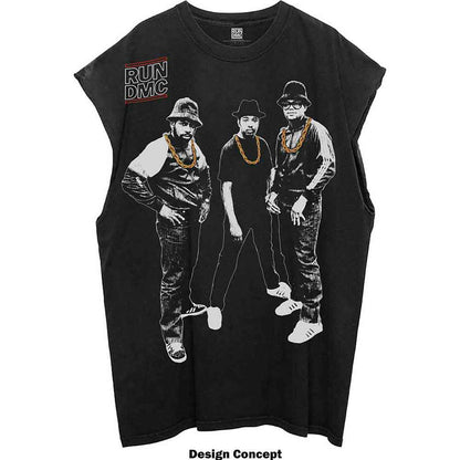 Een foto van een Run DMC Tank T-Shirt