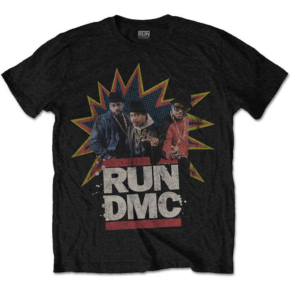 Een foto van een Run DMC T-Shirt