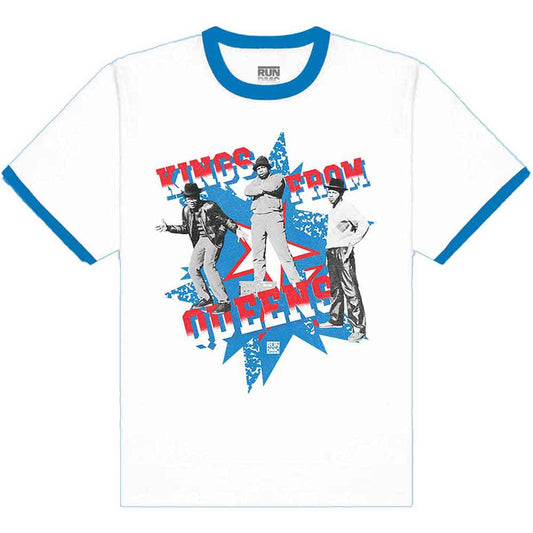 Een foto van een Run DMC Ringer T-Shirt