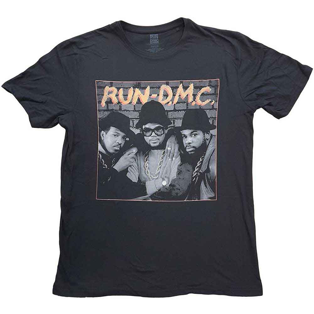 Een foto van een Run DMC T-Shirt