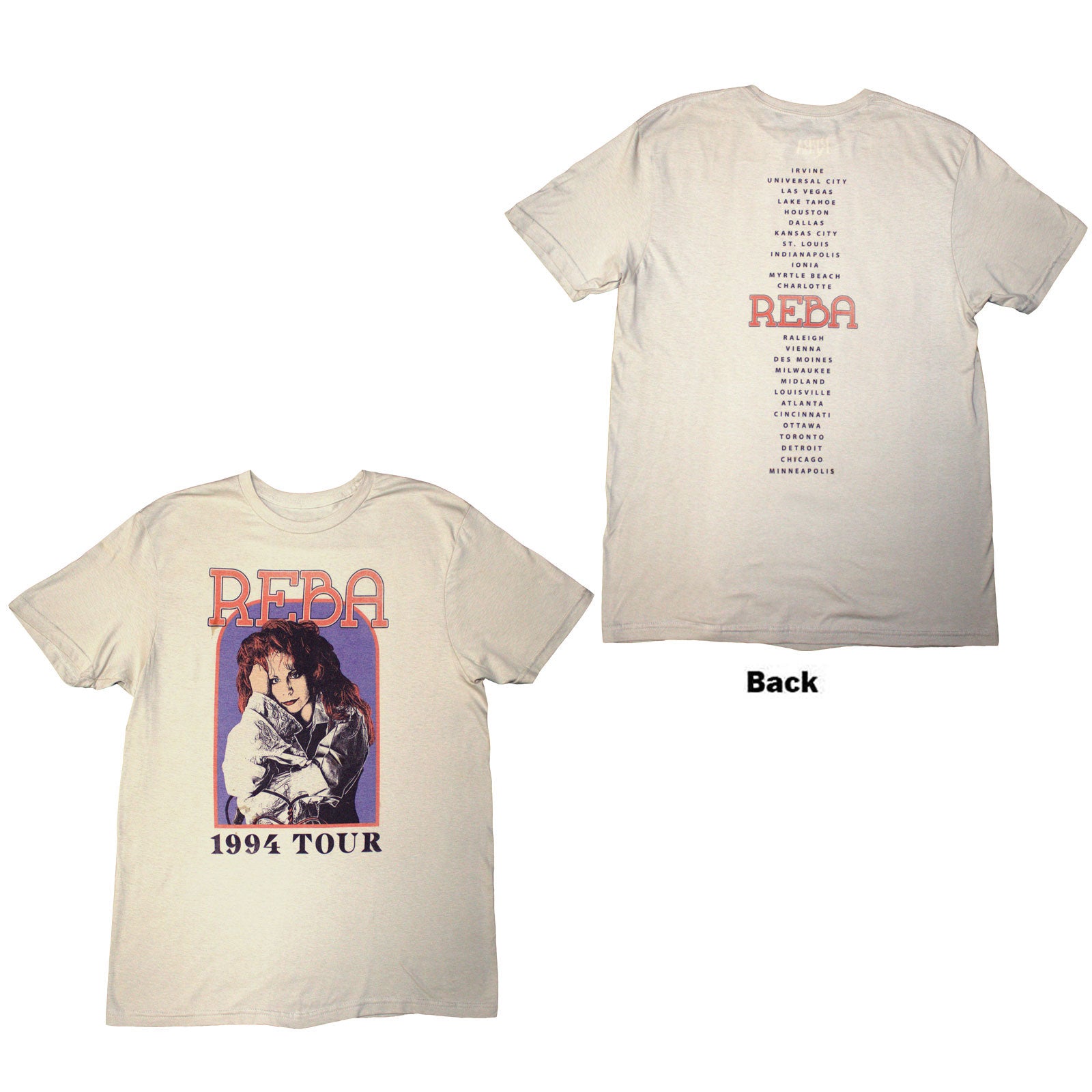 Een foto van een Reba McEntire T-Shirt