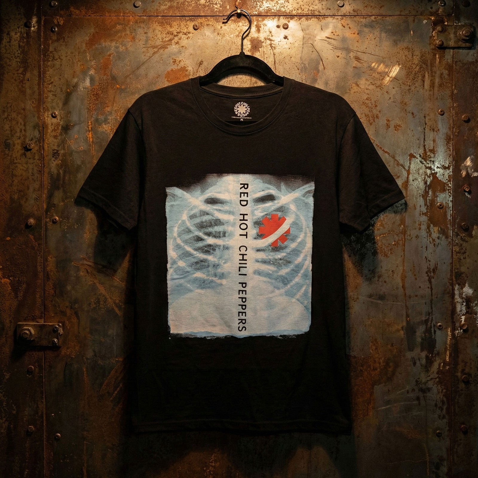 Een foto van een Red Hot Chili Peppers T-Shirt