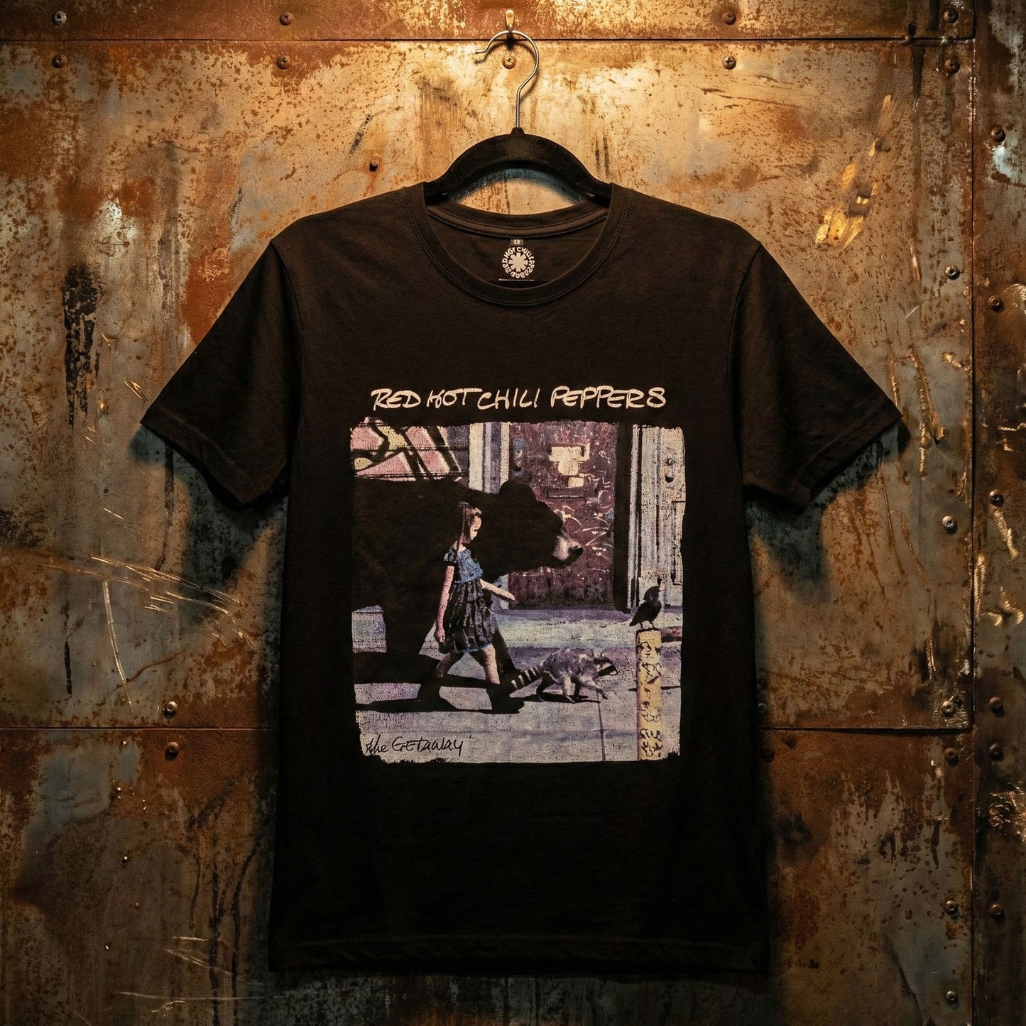 Een foto van een Red Hot Chili Peppers T-Shirt