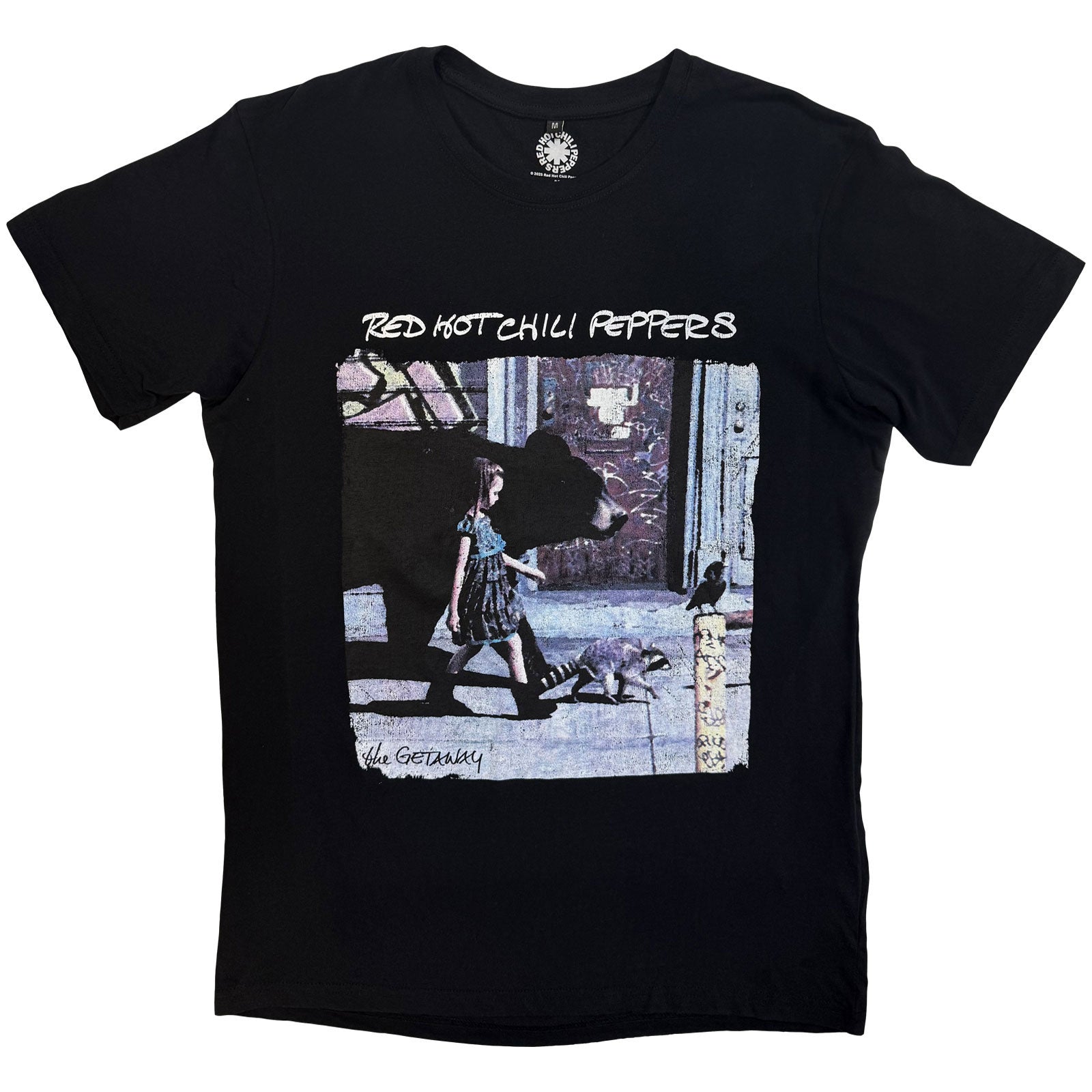 Een foto van een Red Hot Chili Peppers T-Shirt