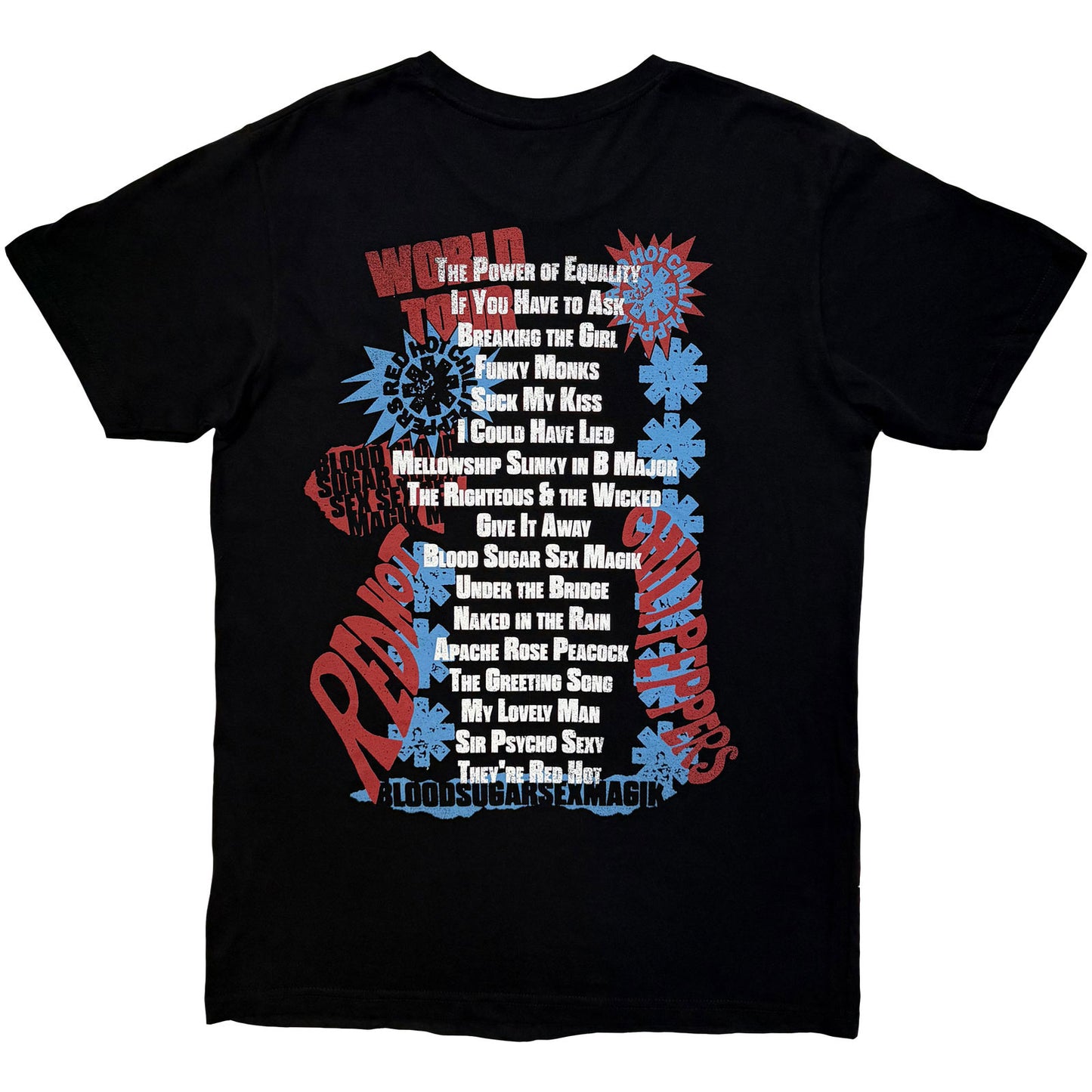 Een foto van een Red Hot Chili Peppers T-Shirt