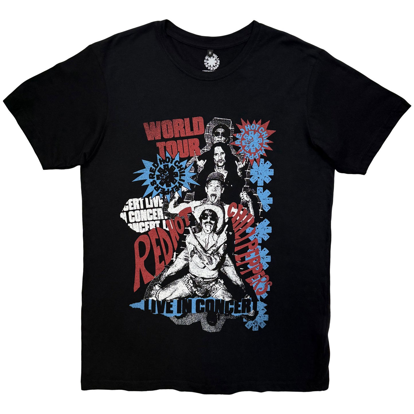 Een foto van een Red Hot Chili Peppers T-Shirt
