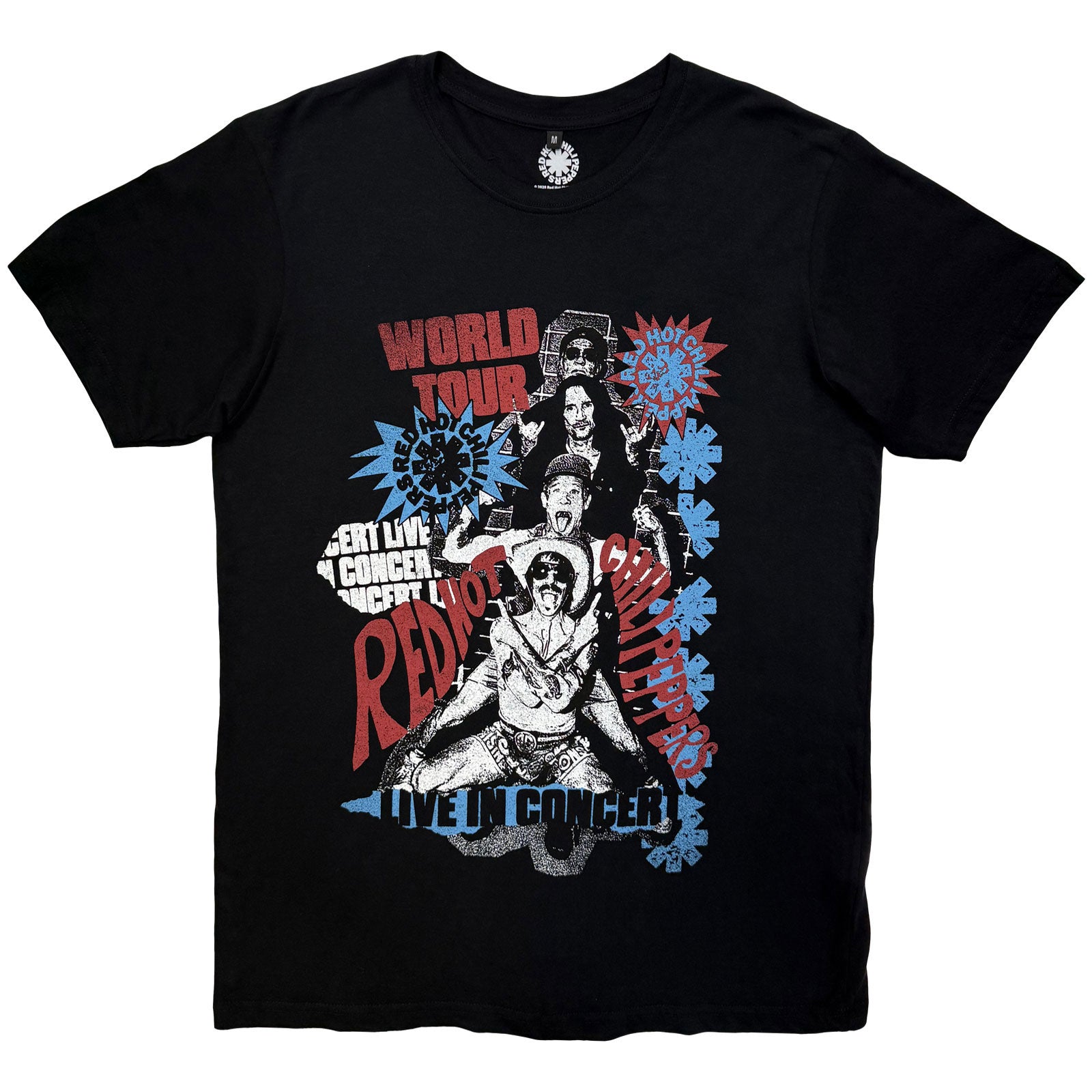 Een foto van een Red Hot Chili Peppers T-Shirt