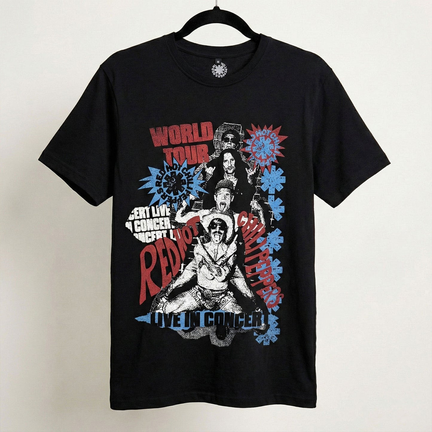 Een foto van een Red Hot Chili Peppers T-Shirt