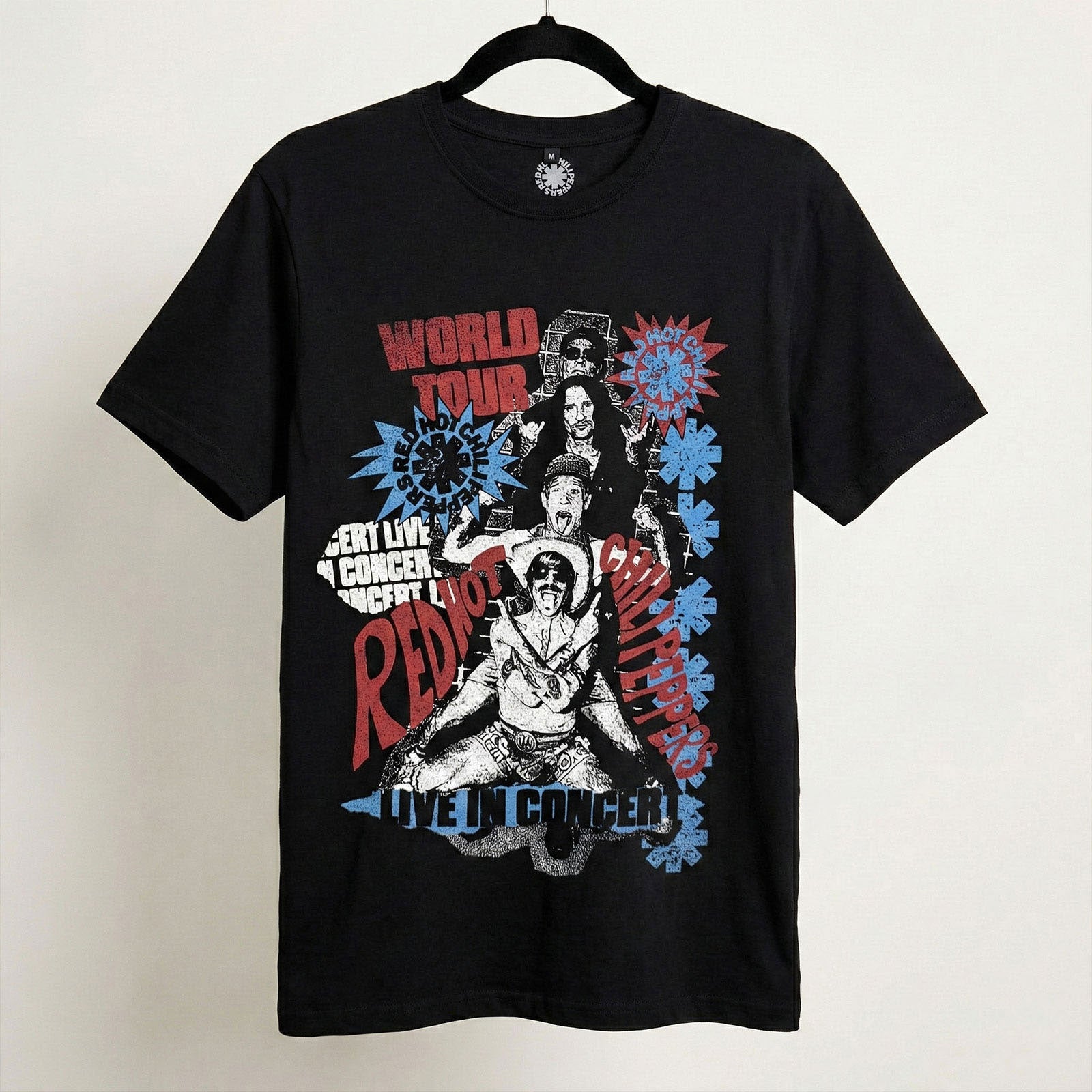 Een foto van een Red Hot Chili Peppers T-Shirt