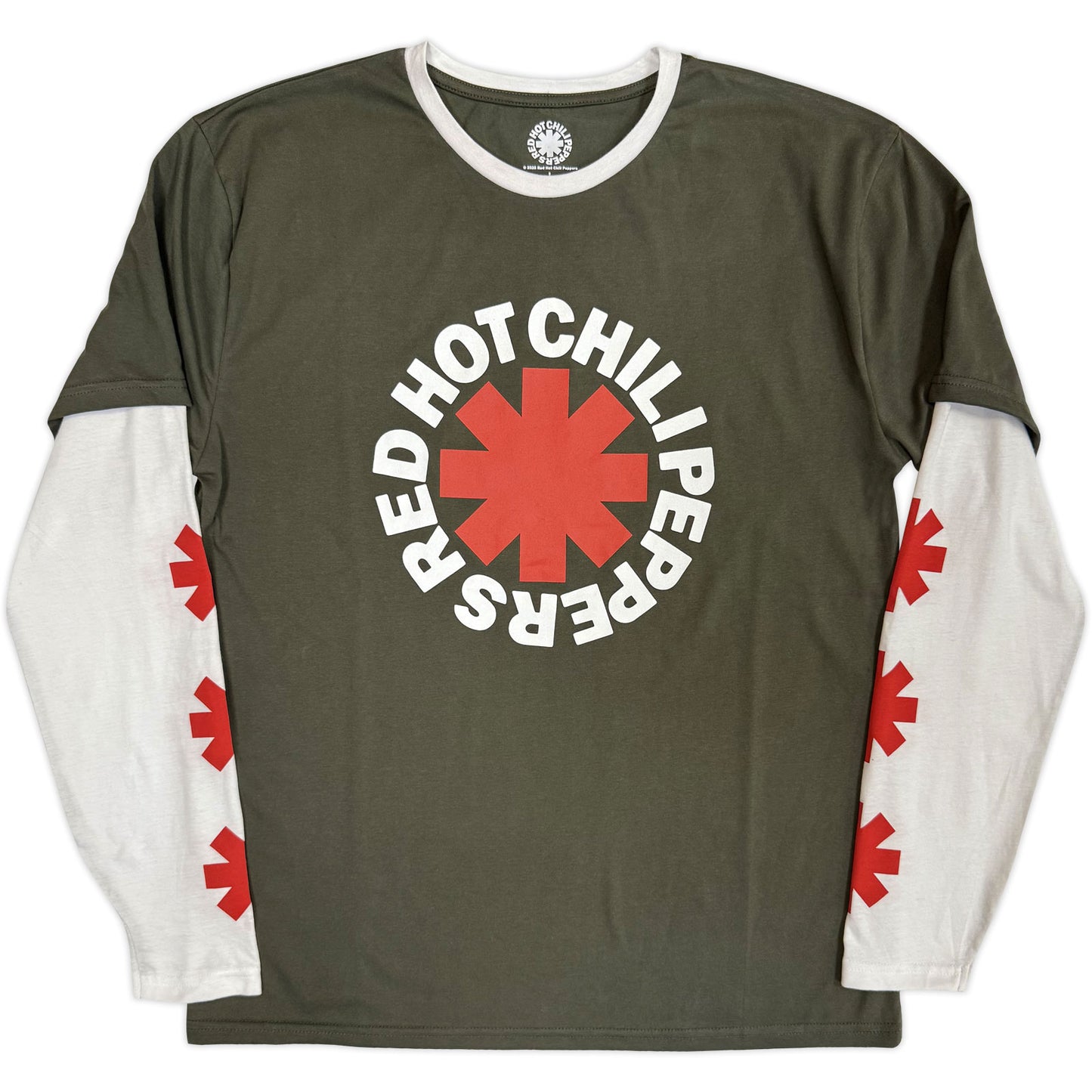 Een foto van een Red Hot Chili Peppers T-Shirt