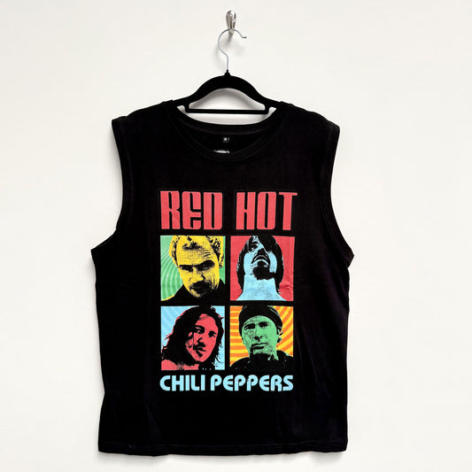 Een foto van een Red Hot Chili Peppers T-Shirt