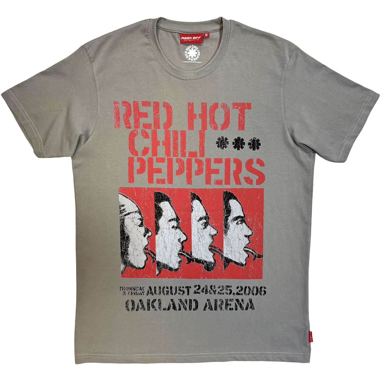 Een foto van een Red Hot Chili Peppers T-Shirt