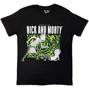 Een foto van een Rick & Morty T-Shirt