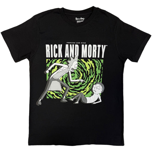 Een foto van een Rick & Morty T-Shirt