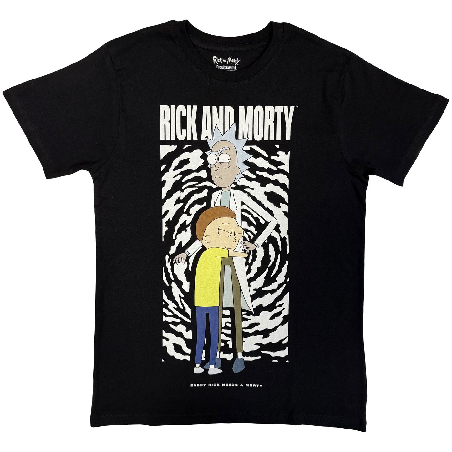 Een foto van een Rick & Morty T-Shirt