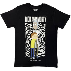 Een foto van een Rick & Morty T-Shirt