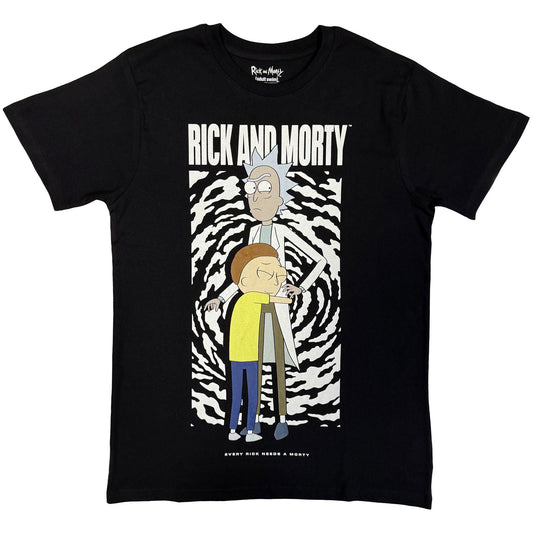Een foto van een Rick & Morty T-Shirt