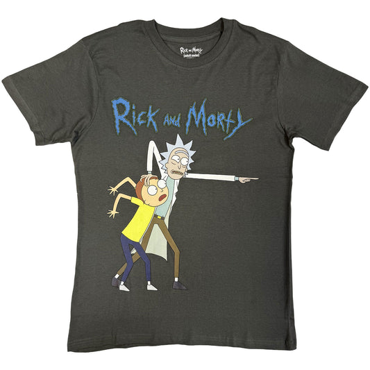 Een foto van een Rick & Morty T-Shirt